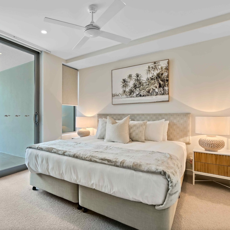 bedroom in sunshine coast rental