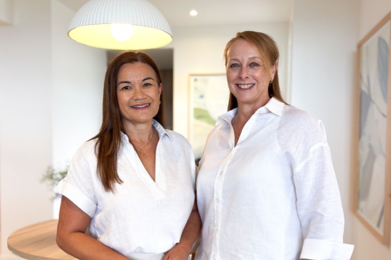 Ange Cummins & Jodee Hudson, agents at Beach Property Group